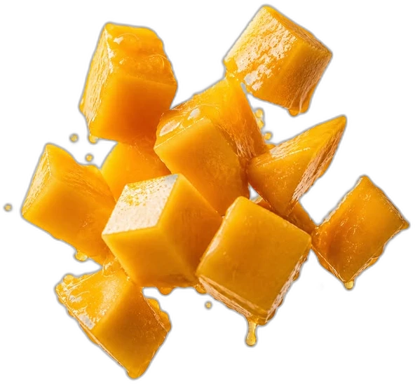 Mango cubes